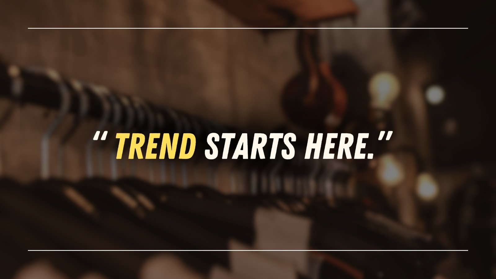 trend starts - 1